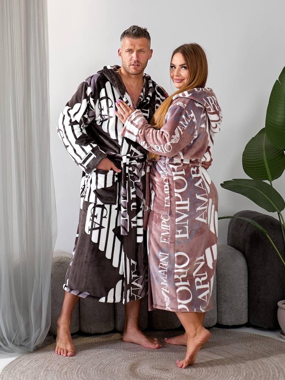 Халат Унісекс Норма + Батал "Плюшик", фото 1