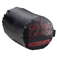 Спальний Мішок Літній Кокон Grand Canyon Whistler 190 13°C Red Dahlia Left (340001) Туристичний Спальник, фото 10