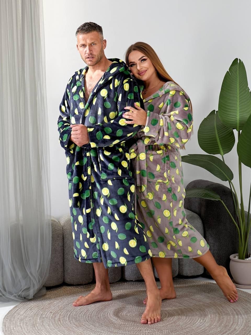 Халат Унісекс Норма + Батал "Плюшик", фото 1