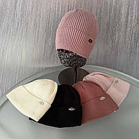 Шапки жіночі, вязання одинарне (55-57р універсальний) купити гуртом від складу 7 км Одеса