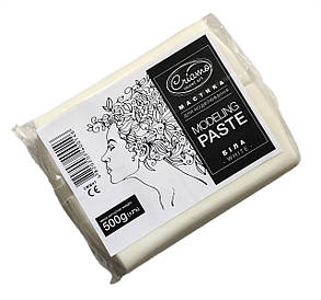 Мастика для моделювання біла 500 г, Criamo