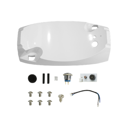 KS-14M/D/S; Верхня панель корпусу. Біла. Комплект, фото 1