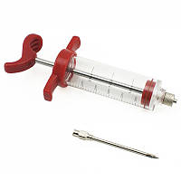 Шприц-маринатор для м’яса 30 мл, інжектор для маринаду з 1 голкою, для шашлику і барбекю, фото 6