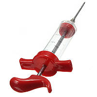 Шприц-маринатор для м’яса 30 мл, інжектор для маринаду з 1 голкою, для шашлику і барбекю, фото 7