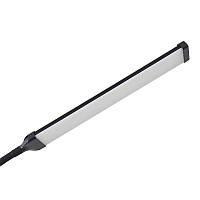Настільна LED-лампа M-006 світлодіодна гнучка затискна з поворотним кронштейном Black, фото 3