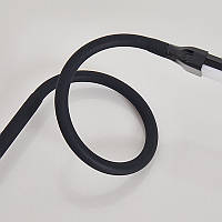 Настільна LED-лампа M-006 світлодіодна гнучка затискна з поворотним кронштейном Black, фото 8