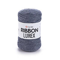 YarnArt RIBBON LUREX (Ріббон Люрекс) №730 темно-синій (Пряжа з люрексом, нитки для в'язання)