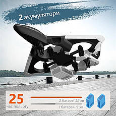 Радіокерований літак із камерою 4DRC 4D-V31 — FPV Wi-Fi, LED-підсвітка, 2 акумулятори, фото 3