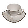 Сервіз чайний 15пр Arabesqu (6чаш+6бл+сахарниця+молочник+чайник) TOGNANA, фото 2