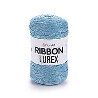 YarnArt RIBBON LUREX (Ріббон Люрекс) №733 блакитний (Пряжа з люрексом, нитки для в'язання)