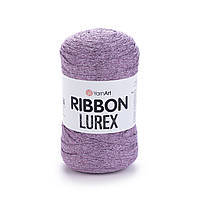 YarnArt RIBBON LUREX (Ріббон Люрекс) №734 рожевий (Пряжа з люрексом, нитки для в'язання)