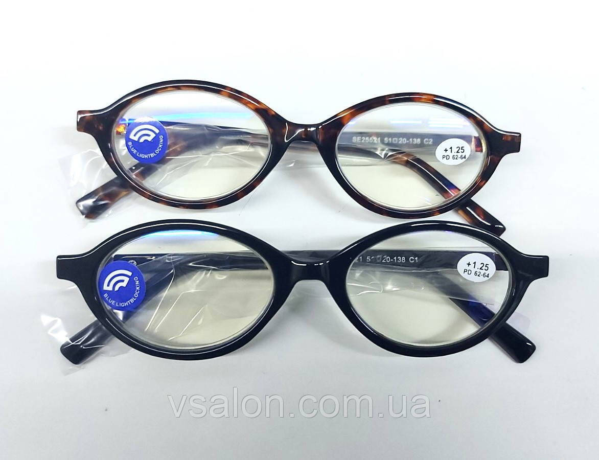 Круглі окуляри для зору Модель 25521, фото 1