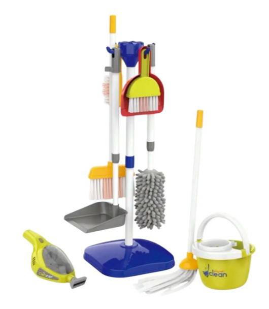 Набір для прибирання дитячий 667-73 з аксесуарами., фото 1