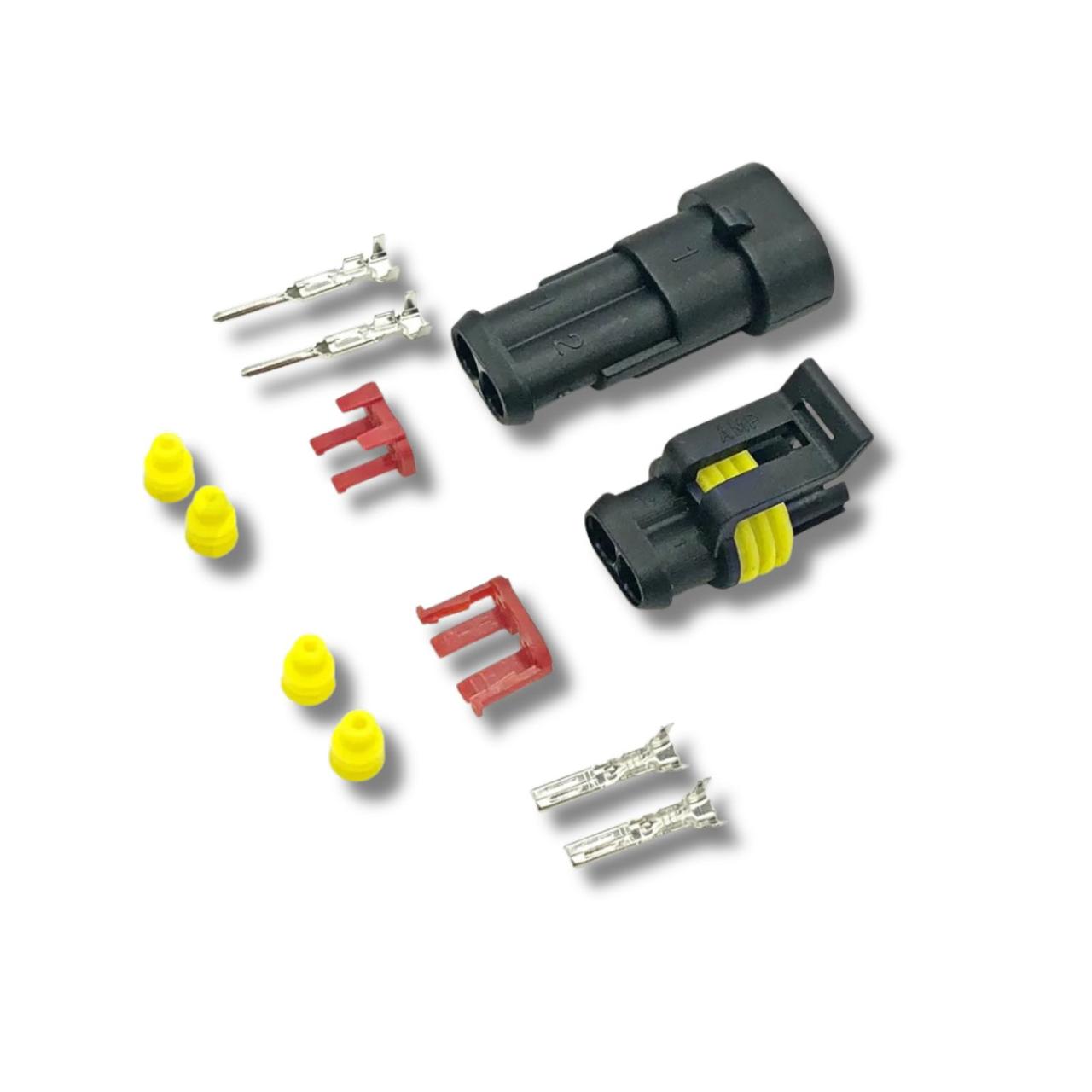 Автомобільний роз'єм 2pin IPX7 з'єднувальний