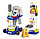 Іграшковий набір для прибирання 667-67 з візком 29 деталей., фото 2