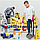 Іграшковий набір для прибирання 667-67 з візком 29 деталей., фото 6