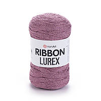 YarnArt RIBBON LUREX (Ріббон Люрекс) №743 рожевий (Пряжа з люрексом, нитки для в'язання)