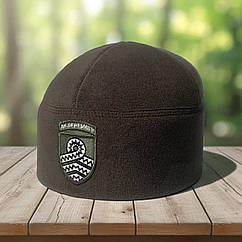 Шапка фліс 59 ОМПБр (окрема мотопіхотна бригада) Хакі