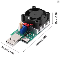 Навантаження активне 3 ампери DC 3,7 В-13 В струм: 0.15A-3A