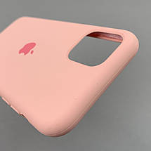 Чохол для iPhone 11 Pro силікон кейс чохол із закритим низом на телефон айфон 11 про рожевий h5p, фото 5