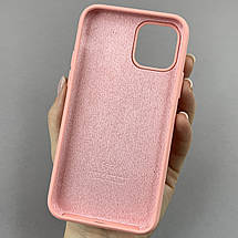 Чохол для iPhone 11 Pro силікон кейс чохол із закритим низом на телефон айфон 11 про рожевий h5p, фото 2