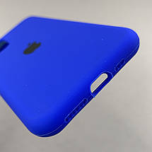 Чохол для iPhone 11 Pro силікон кейс чохол із закритим низом на телефон айфон 11 про синій h5p, фото 4