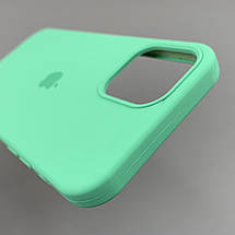 Чохол для iPhone 12 Pro Max силікон кейс чохол із закритим низом на телефон айфон 12 про макс м'ятний h5p, фото 5