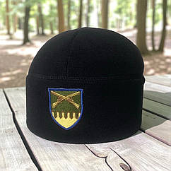 Шапка фліс 92 ОМБр (окрема механізована бригада) Чорна