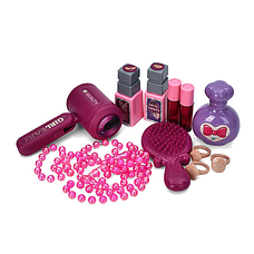 Трюмо 3в1 з аксесуарами іграшковий косметичний столик для маленьких модниць, фото 5