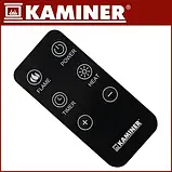 Електрокамін Kaminer embego 2000 вт – обігрівач з ефектом вогню та тепловентилятор, фото 5