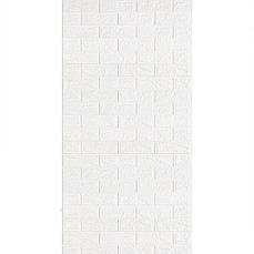 Панель стінова у рулоні | 700×3080×2 мм | 3D ефект | біла цегла | самоклеюча | водостійка | легкий монтаж | PREMIUM