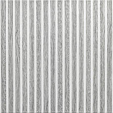 Панель-рейка 680×670×5 мм | біло-срібний | декоративна | самоклеюча | водостійка | металевий профіль | PREMIUM