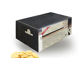 Білий шоколад Ариба диски 36/38 від ТМ Майстер Мартіні 10 кг. ящик