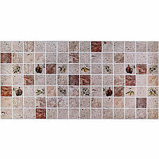 Декоративна ПВХ панель | 960×480×4 мм | самоклеюча | водостійка | легкий монтаж | пластиковий матеріал | PREMIUM