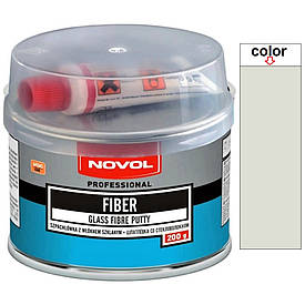 Шпаклівка зі скловолокном Novol Fiber 192+8г