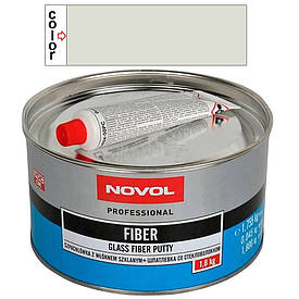 Шпаклівка зі скловолокном Novol Fiber 1750+50г