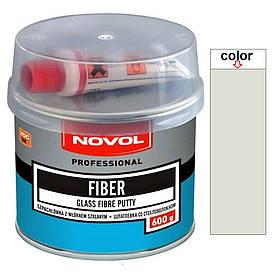 Шпаклівка зі скловолокном Novol Fiber 580+20г