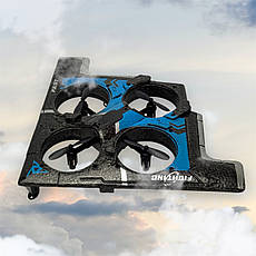 Дитячий радіокерований дрон-самоліт BombersFly 360 з LED-підсвіткою і 2 акумуляторами, фото 5