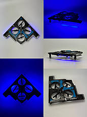 Дитячий радіокерований дрон-самоліт BombersFly 360 з LED-підсвіткою і 2 акумуляторами, фото 4