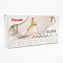 Гірка пластикова Долоні 140 см. (0140/17) Бежево-рожева, фото 4