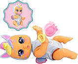 Лялька Плакса Пупс Ползает Край Бебі Дженна Cry Babies Crawling Jenna (911345), фото 3