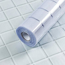 Віконна плівка 600×10000 мм | самоклеюча, водостійка | полімерна | прозора | захист від ультрафіолету | PREMIUM