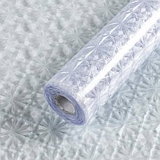 Віконна плівка 600×10000 мм | самоклеюча водостійка | ПВХ матеріал | прозора | захист від ультрафіолету | PREMIUM