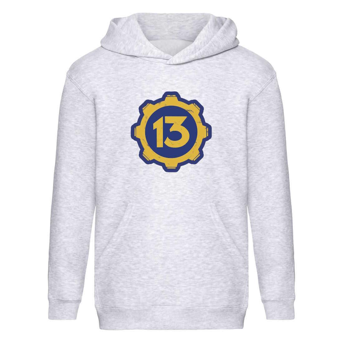 Худі Фоллаут (Fallout 0012) сіре, 116-128-140-152-164 розмір, фото 1