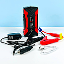 Автомобільний пускозарядний пристрій бустер Jump Starter QY33 99800mAh 4 USB Чорно-червоний, фото 6