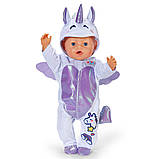 Одяг для ляльки Baby Born 43 см Комбінезон єдинорога, фото 3