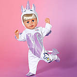 Одяг для ляльки Baby Born 43 см Комбінезон єдинорога, фото 6