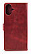 Чохол книжка Business Leather Claps для Samsung Galaxy A07 / A075 на магніті з підставкою червоний - фото 2 - id-p2779994828