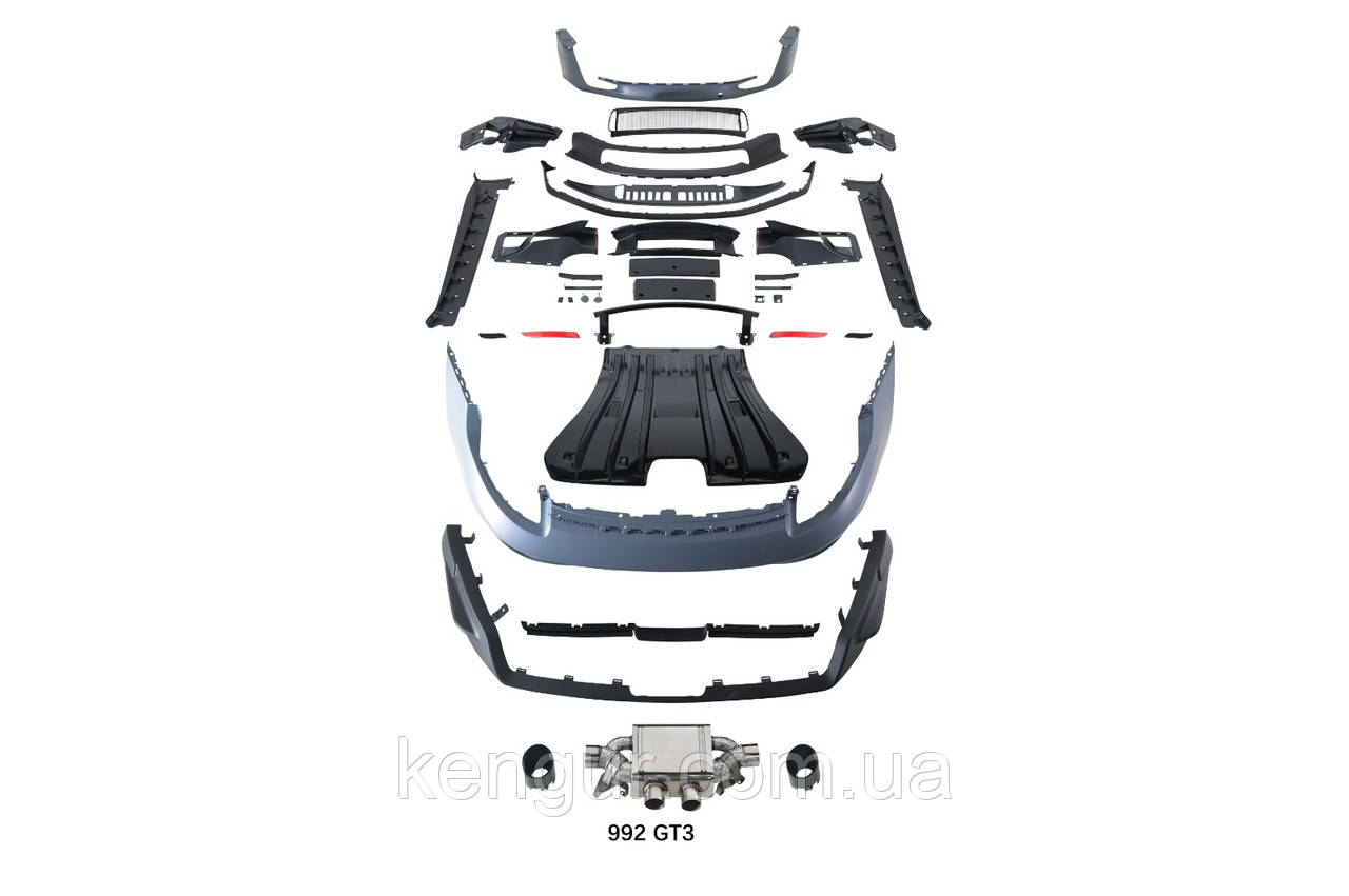 Обвіс для Porsche 911 в стилі   GT3, фото 1