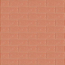 Панель стінова 3D | 700×770×2 мм | самоклеюча | Пудра | декоративна | водостійка | PREMIUM